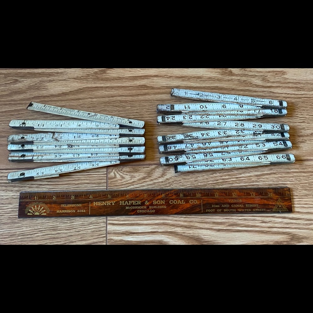 Vintage Measuring Sticks